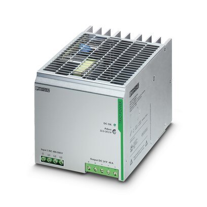[Imagem FONTE DE ALIMENTAÇÃO CHAVEADA E-400-500VCA S-24VCC 40A TRIO POWER TRIOPS3AC24DC40 2866404 PHOENIX CONTACT]