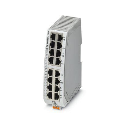 [Imagem FL SWITCH 1016N INDUSTRIAL ETHERNET SWITCH 1085255 PHOENIX CONTACT]