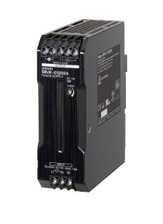 [Imagem FONTE DE ALIMENTAÇÃO 120W 5A ENTR 100/240V AC SAÍDA 24V DC S8VKG12024 OMRON]