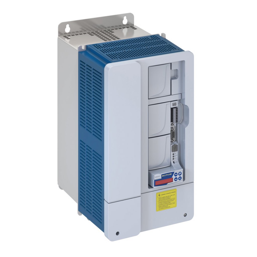 [Imagem SERVOCONVERSOR TRIFÁSICO 380/480VCA 5,3A 50/60HZ SCA06C05P3T4C3P6 11577361 WEG]