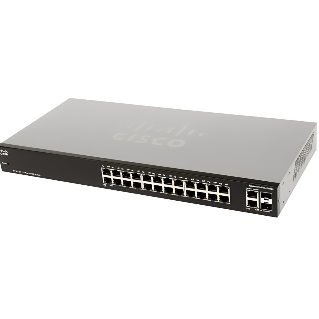 [Imagem do produto SWITCH 24 PORTAS SF10224 CISCO]