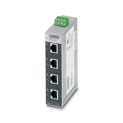 [Imagem SWITCH ETHERNET 5P TP-RJ45 10/00 MBIT/S (RJ45) SFN5TX 2891152 PHOENIX CONTACT]