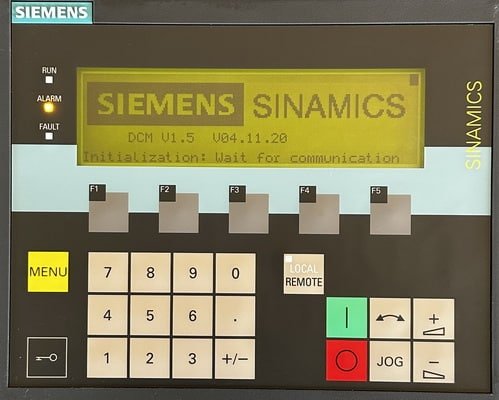 [Imagem PAINEL OPERADOR AOP30 24VCC 0.2A PARA SINAMICS 6SL30550AA004CA5 SIEMENS]