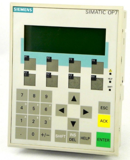 [Imagem IHM TECLA DISPLAY 20 LINHAS SIMATIC OP 7/DP12 6AV36071JC300AX1 SIEMENS]