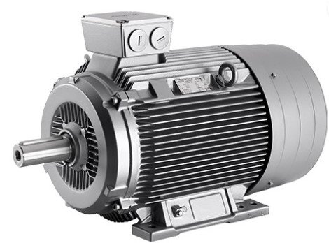 [Imagem MOTOR CA TRIFÁSICO 2P 3570RPM 55KW 96A IMB5 IP55 1LG42532AB91Z SIEMENS]