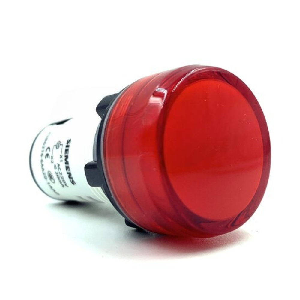 [Imagem SINALEIRO PLÁSTICO 24VCA VERMELHO 3SB62136AA201AA0 SIEMENS]