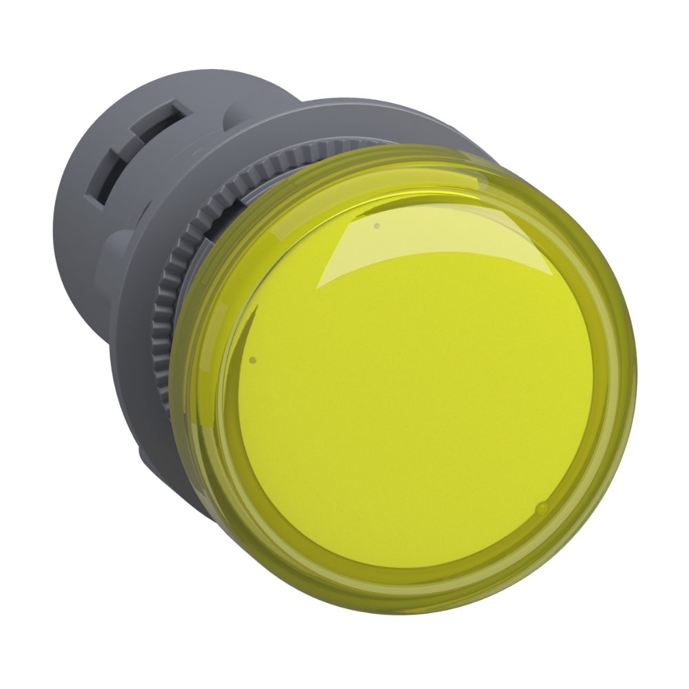 [Imagem SINALIZADOR Ø22MM PLÁSTICO LED AMARELO 24VCA/CC XA2EVB8LC SCHNEIDER]