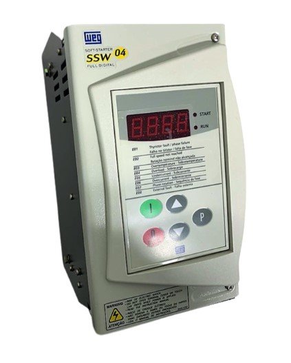 [Imagem SOFT STARTER TRIFÁSICO 85A 220/230VCA 50/60HZ SSW04852204402 WEG]