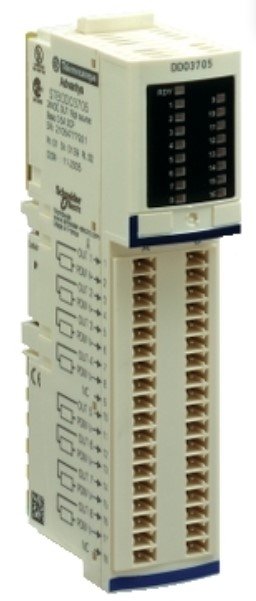 [Imagem do produto MÓDULO SAÍDA DIGITAL 16S 24VCC IP20 STBDDO3705 SCHNEIDER]