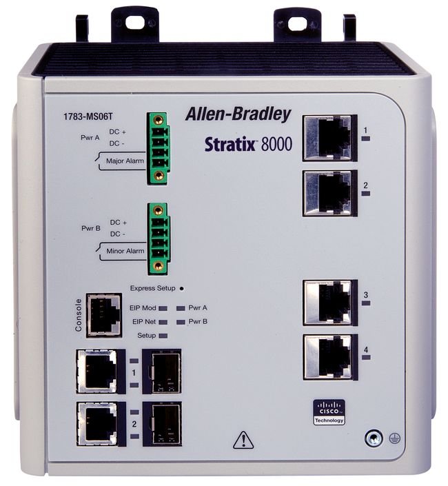[Imagem STRATIX 8000 10 PORT MANAGED SWITCH 1783MS10T ROCKWELL ALLEN BRADLEY]