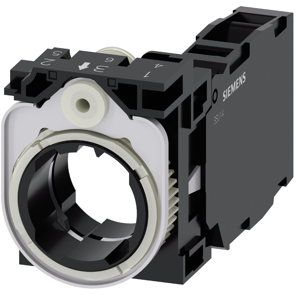 [Imagem SUPORTE PARA 3 MÓDULOS 1NA+1NF 3SU15001AA101FA0 SIEMENS]
