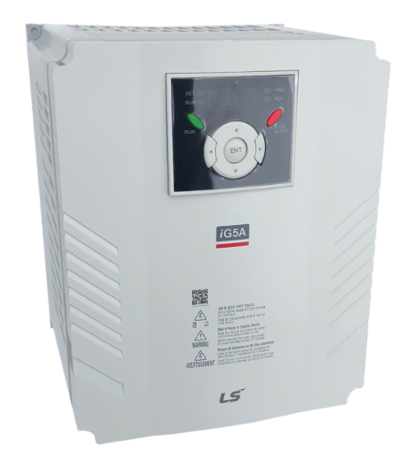 [Imagem INVERSOR DE FREQUÊNCIA TRIFÁSICO 5,5KW 24A 200/230V SV055IG5A2 LS ELECTRIC]