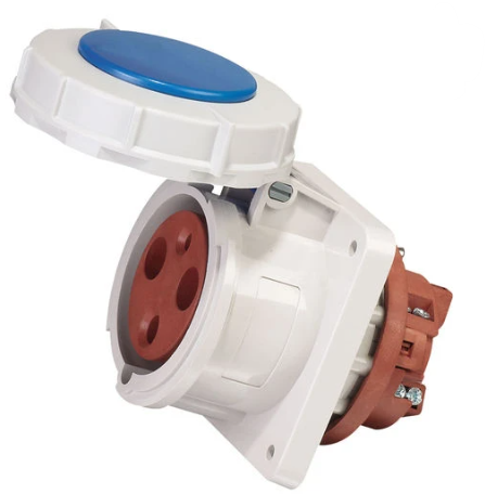 [Imagem TOMADA INDUSTRIAL EMB FEMEA 3P 125A AZ TEW125P3H4E10 12821793 WEG]