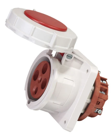 [Imagem TOMADA INDUSTRIAL EMB FEMEA 4P 63A VM TEW63P4H6E53 12821838 WEG]
