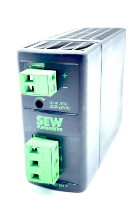 [Imagem FONTE ALIMENTACAO MONO E-110/240VCA S-24VCC 2,5A IP20 UWU52A 1881817 SEW EURODRIVE]