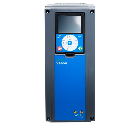 [Imagem INVERSOR DE FREQUÊNCIA TRIFÁSICO 22/27A 525/690V 50/60HZ PA002762T1SSV VACON]