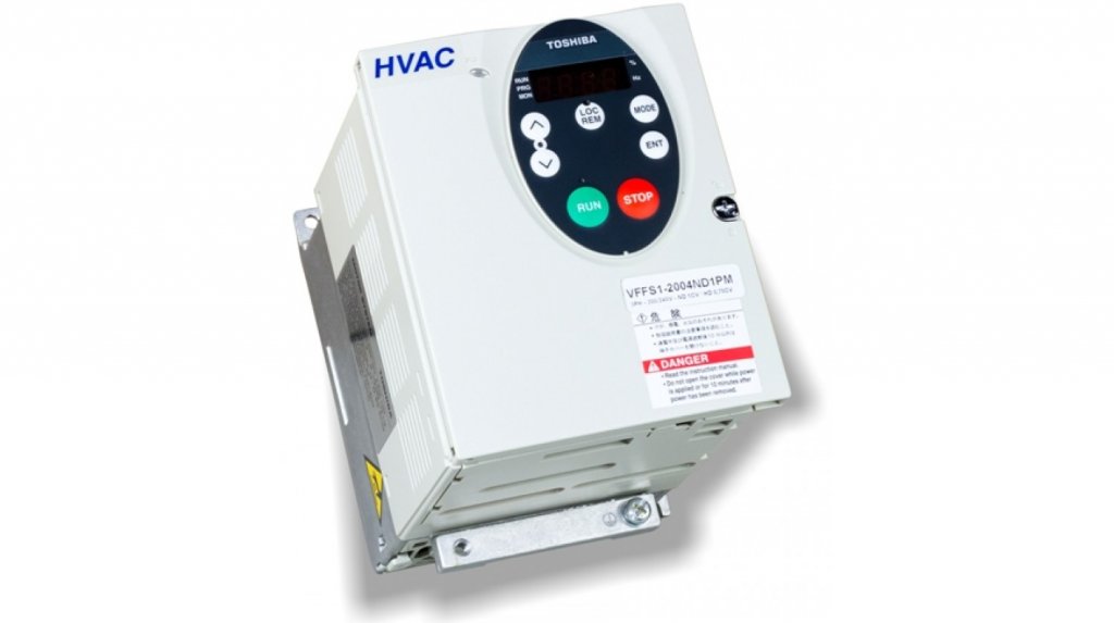 [Imagem INVERSOR DE FREQUÊNCIA TRIFÁSICO 2,2KW 5,5A 380/500V 50/60HZ VFS114022PLWP TOSHIBA]