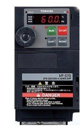 INVERSOR DE FREQUÊNCIA TRIFÁSICO 1,1KW 3,0A 380/480V 50/60HZ VFS154007ND15 TOSHIBA