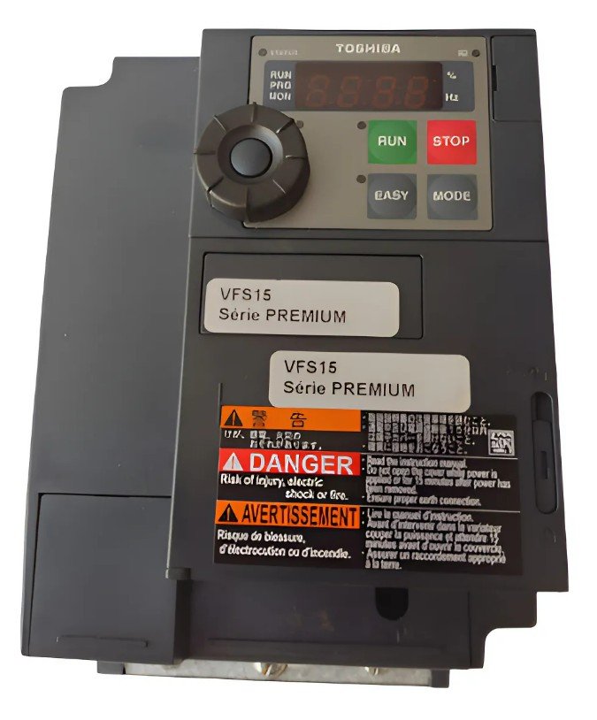 INVERSOR DE FREQUÊNCIA TRIFÁSICO 7,1CV 380/440V VFS154075ND15W1 TOSHIBA