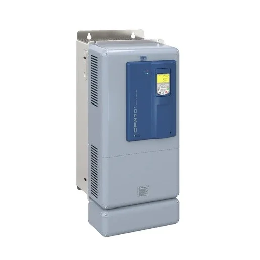 [Imagem INVERSOR DE FREQUÊNCIA TRIFÁSICO 53KW 142A 380/480V 50/60HZ 11802359 CFW701E0142T4NB20C3 WEG]