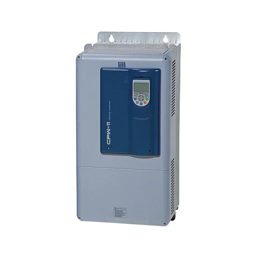 [Imagem INVERSOR DE FREQUÊNCIA TRIFÁSICO 90KW 180A 380/480V 50/60HZ CFW110180T4SZ 10858699 WEG]