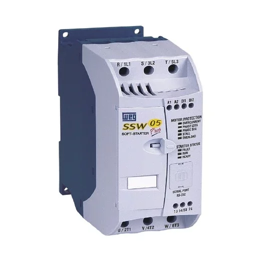 [Imagem CHAVE DE PARTIDA TRIFÁSICO 5,5KW 10A 90/250VCA 50/60HZ SSW050010T2246TPZ 10413820 WEG]