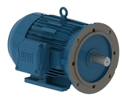 [Imagem MOTOR CA TRIFÁSICO 2P 3440RPM 0,55KW 2,26/1,31A B35D IP55 W22 IR3 PREMIUM 11588331 WEG]