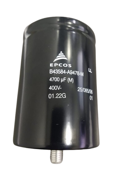 [Imagem CAPACITOR ALETROLÍTICO 4700UF 400V B43584A9478M EPCOS TDK]