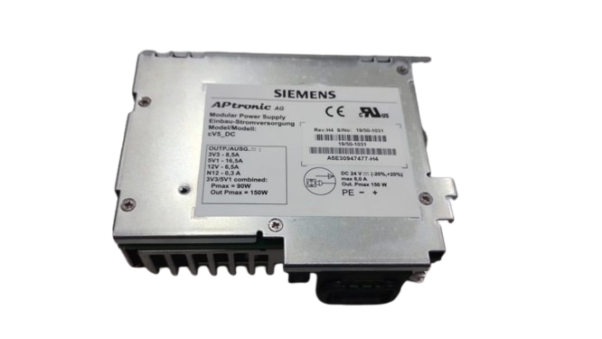 [Imagem FONTE DE ALIMENTAÇÃO MODULAR 150W 24VCC A5E30947477H4 SIEMENS]