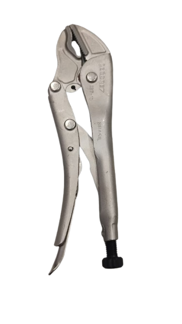 [Imagem do produto ALICATE DE PRESSÃO COM MORDENTE CURVO DE 10" 137-10 GEDORE]