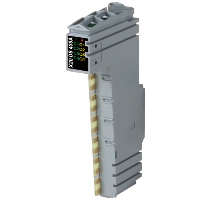 [Imagem MÓDULO DE ENTRADA/SAÍDA DIGITAL IO-LINK MASTER 4 CANAIS X20DS438A B&R AUTOMAÇÃO]