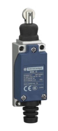 [Imagem FIM CURSO METAL PISTAO C/ROLD TELEMECANIQUE XCE102C]